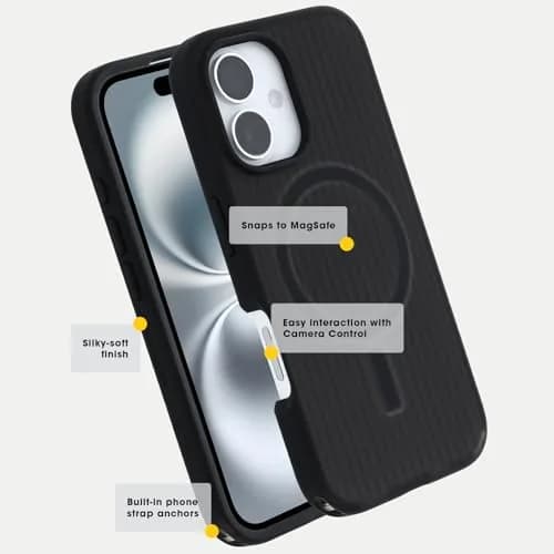 OtterBox Symmetry Series Soft Touch Case for iPhone 16 with MagSafe & Anchors | 15.36 cm (6.05 in) thumbnail 6
