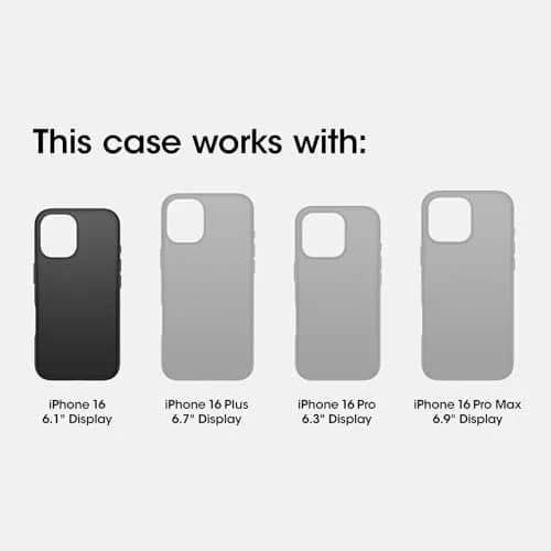 OtterBox Symmetry Series Soft Touch Case for iPhone 16 with MagSafe & Anchors | 15.36 cm (6.05 in) thumbnail 2