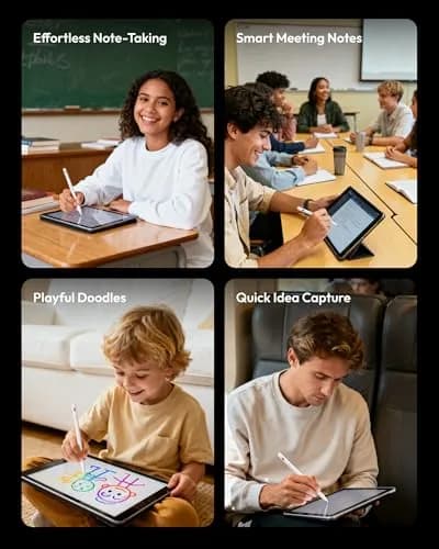 Metapen Pencil Air8 Stylus for iPad 2018-2026 | 10-Min Faster Charge, Palm Rejection, 20-Hr Battery thumbnail 9