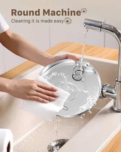 GIOTOHUN Cat Water Fountain Stainless Steel 2.2L | Quiet, Durable & Easy to Clean thumbnail 9