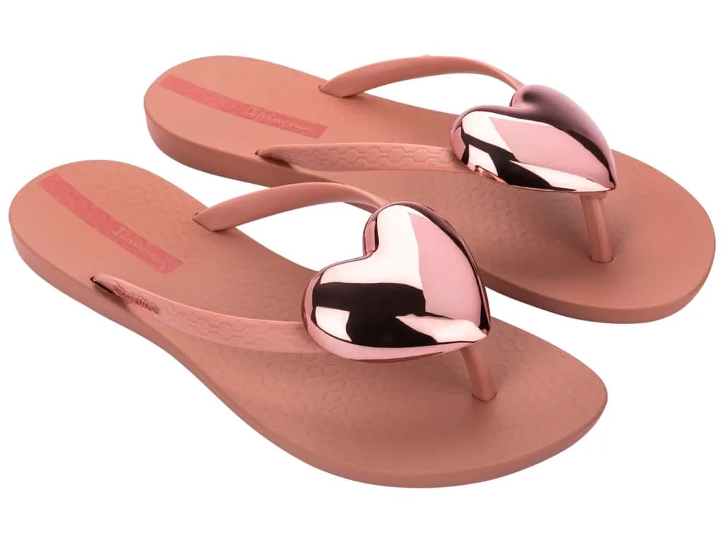 Ipanema Women's Slide Flip-Flop Light Pink Rose 9.5-10 | Flat PVC Casual Sandal for Women — Light Pink Rose