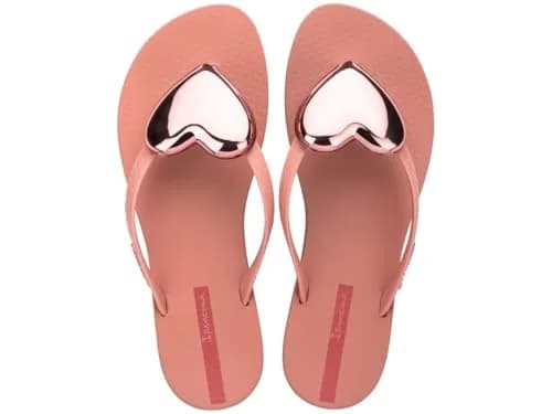 Ipanema Women's Slide Flip-Flop Light Pink Rose 9.5-10 | Flat PVC Casual Sandal for Women thumbnail 2