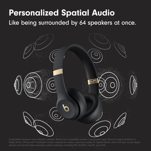 Beats Solo 4 Wireless On-Ear Bluetooth Headphones | Up to 50-Hour Battery, Apple & Android Compatible thumbnail 4
