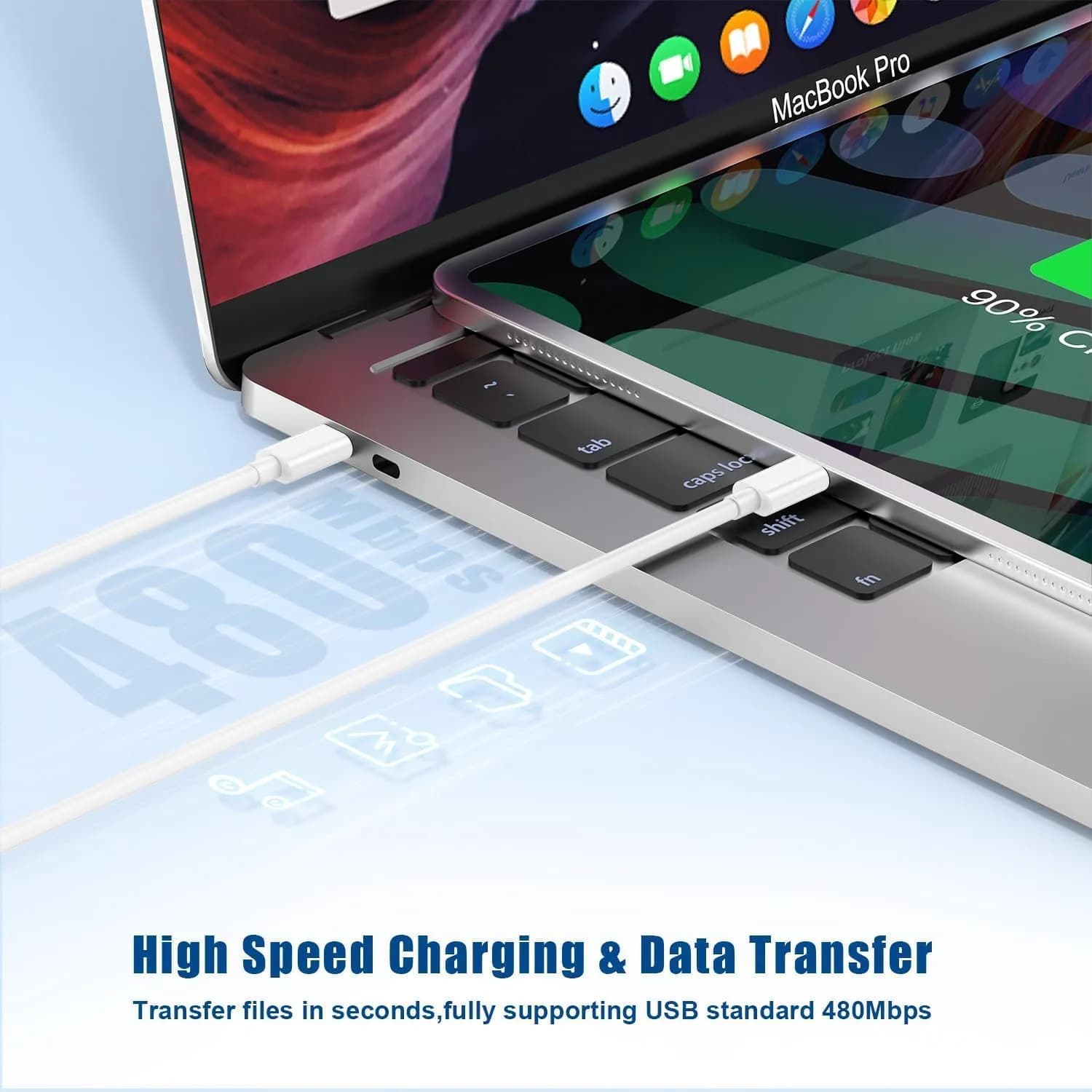 Cerdeti 20W USB-C PD Fast Charger & 6ft Cable Set | 220V Compatible, 2.4A Output - view 5