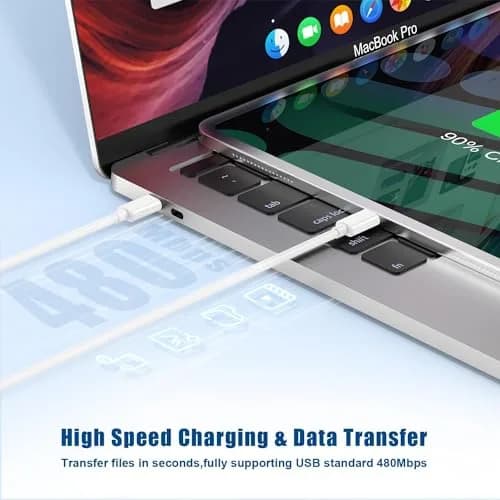 Cerdeti 20W USB-C PD Fast Charger & 10ft Cable Set | 220V Compatible for iPhone, iPad, Pixel, Samsung thumbnail 5