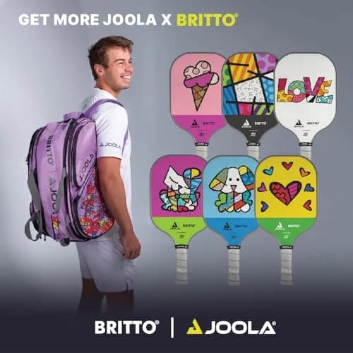 JOOLA x Britto Pickleball Paddle Edge Guard Tape - Romero Britto Art, 18mm Width | Protects Paddle Edge & Lead Tape thumbnail 3