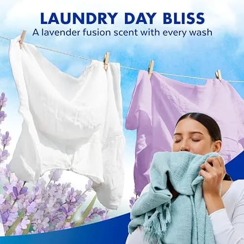 Lysol Disinfectant Laundry Sanitizer & Scent Booster Lavender Fusion 90 Fl Oz (2.66 L) | Kills 99.9% Bacteria & Viruses thumbnail 7