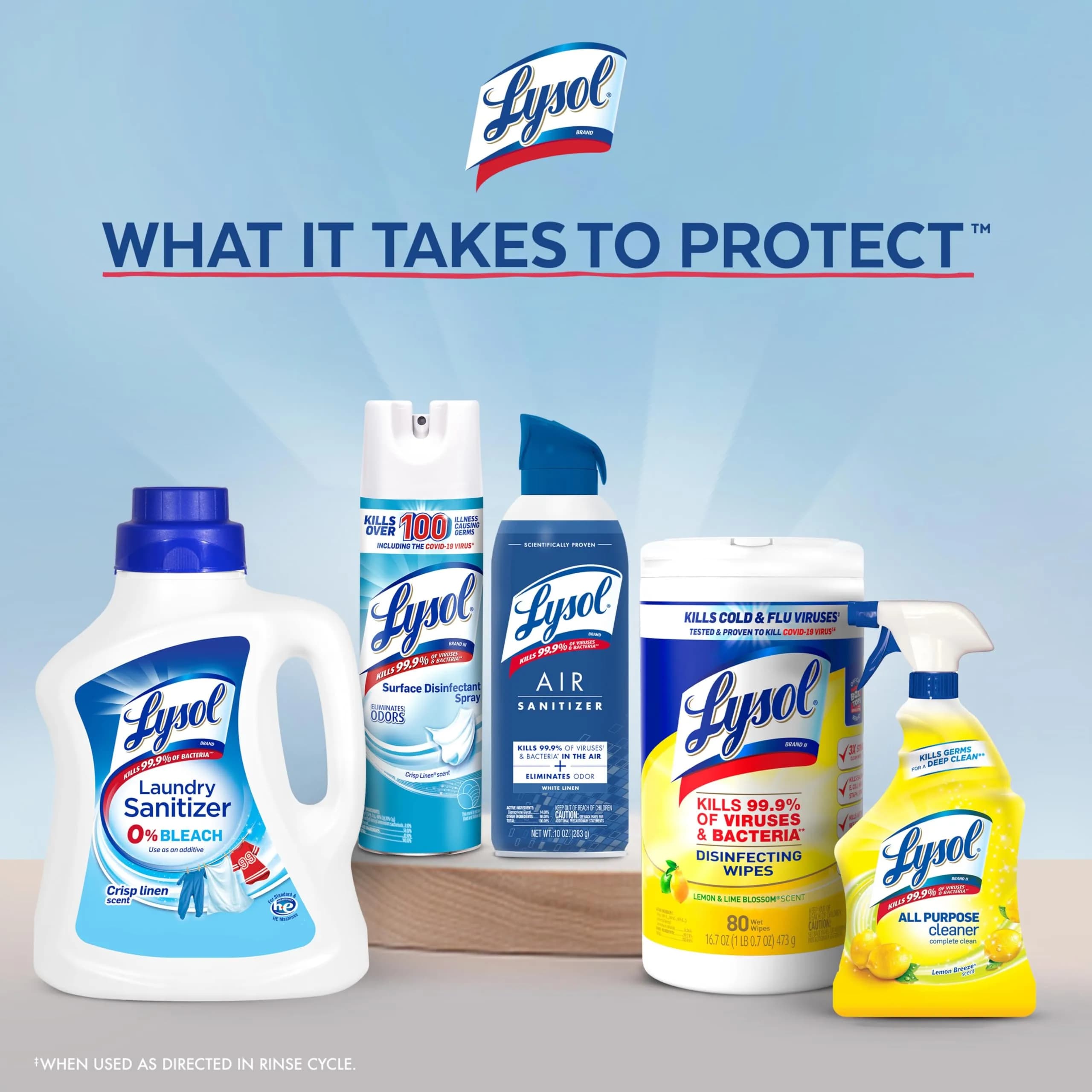 Lysol Disinfectant Laundry Sanitizer & Scent Booster Lavender Fusion 90 Fl Oz (2.66 L) | Kills 99.9% Bacteria & Viruses - view 9