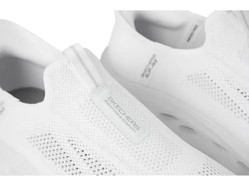 Skechers Men's Max Cushioning Glide Step Euclid Hands Free Slip-Ins Sneaker, White, 8 X-Wide | Ultra Comfort with Hands-Free Ease thumbnail 6