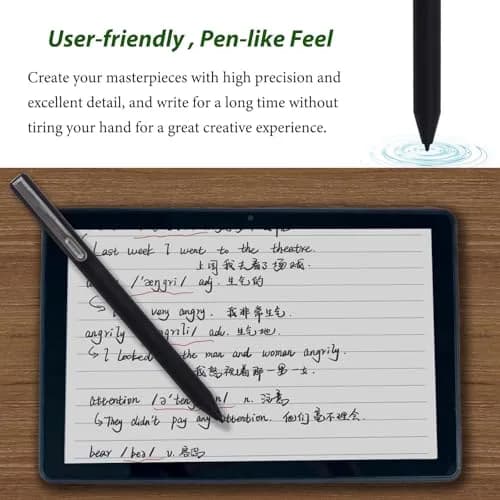 LiXiongBao USI 1.0 Pen for Lenovo Chromebooks - 4096 Pressure Sensitivity, Palm Rejection, Black thumbnail 5