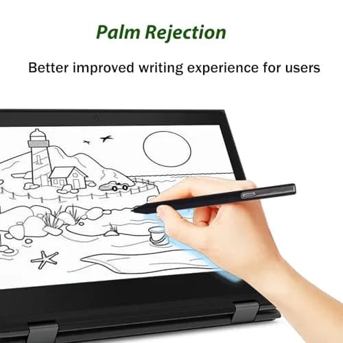 LiXiongBao USI 1.0 Pen for Lenovo Chromebooks - 4096 Pressure Sensitivity, Palm Rejection, Black thumbnail 6