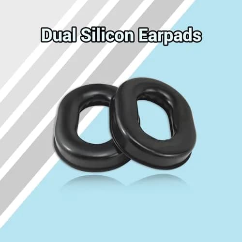 AIRVOICE Ear Pads Compatible with DC H10-60 H10-13.4 H10-76 H10-30 H10-13S | Silicone Gel & Memory Foam Replacement for Aviation Headsets thumbnail 4
