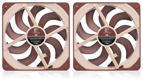 Noctua NF-A14x25 G2 PWM Sx2-PP Dual Fan Kit 140mm (2x 140x25mm) | Speed-Offset for Quieter Operation thumbnail 3