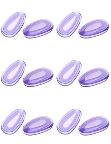 HILEEN Purple Replacement Nose Pads for Oakley Eyeglasses | 13mm x 8mm (0.51in x 0.31in) thumbnail 1