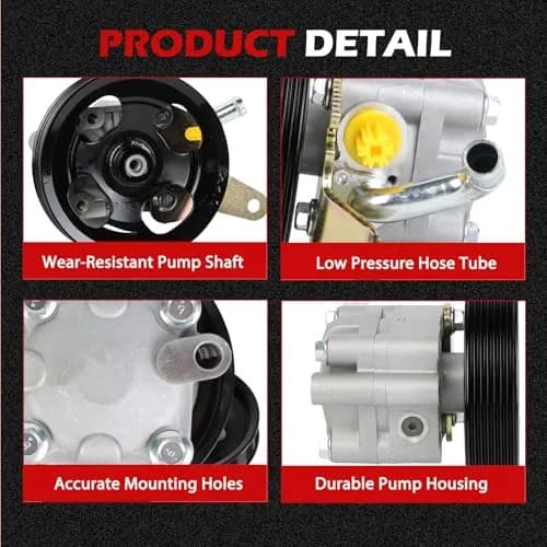 Autodevil Power Steering Pump for Nissan 370Z & Infiniti 3.7L | OE Replacement with Pulley (70-120 chars) thumbnail 4