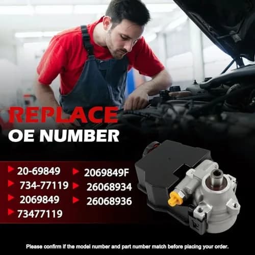 Autodevil Power Steering Pump 20-69849 | Fit for Camaro & Firebird 5.7L V8 1998-2002 | Reservoir Included thumbnail 2