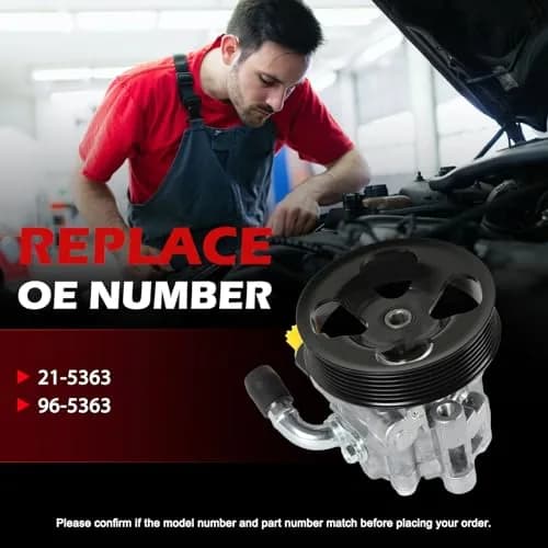 Autodevil Power Steering Pump with Pulley for Toyota 4Runner Sienna Tundra FJ Cruiser 3.5L 4.0L | Quiet, Smooth Drive thumbnail 2