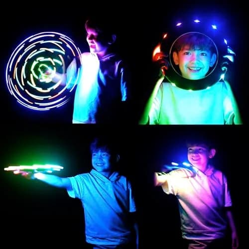 TOSY RGB Flying Ring 2-Pack 24.9cm (9.8") | 36 Smart LEDs & 16 Million Colors thumbnail 3