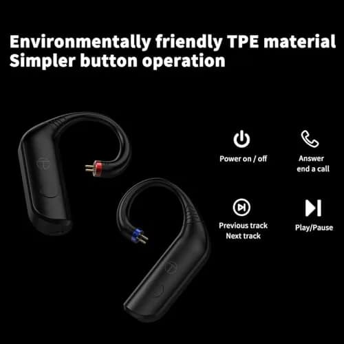 NALMOPG BT20 Pro IEM Bluetooth Adapter 2Pin 0.78mm | Wireless Bluetooth Earphone Module, 50H Battery thumbnail 5