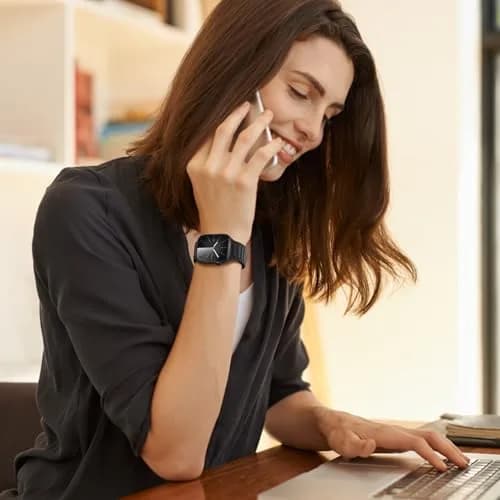 Lenrao Silicone Sport Band Compatible with Apple Watch Series 8/9/10 44mm-49mm | Waterproof & Comfortable thumbnail 8