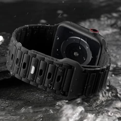 Lenrao Silicone Sport Band Compatible with Apple Watch Series 8/9/10 44mm-49mm | Waterproof & Comfortable thumbnail 9