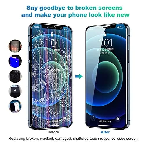 EFAITHFIX iPhone 12/12 Pro Screen Replacement LCD 6.1 inch (15.5 cm) | Incell Display with 3D Touch thumbnail 5