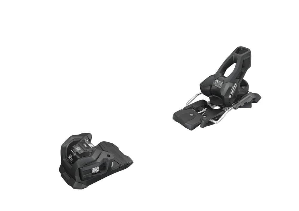TYROLIA Attack LYT 11 GW Ski Bindings (Solid Black, 110mm) Lightweight All-Mountain Control