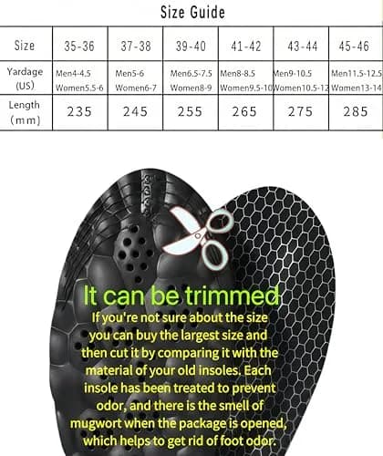 Generic Cloud Soles Arch Support Insoles for Men & Women, Black S | FDA Approved, Medical Grade, Adjustable Fit thumbnail 2