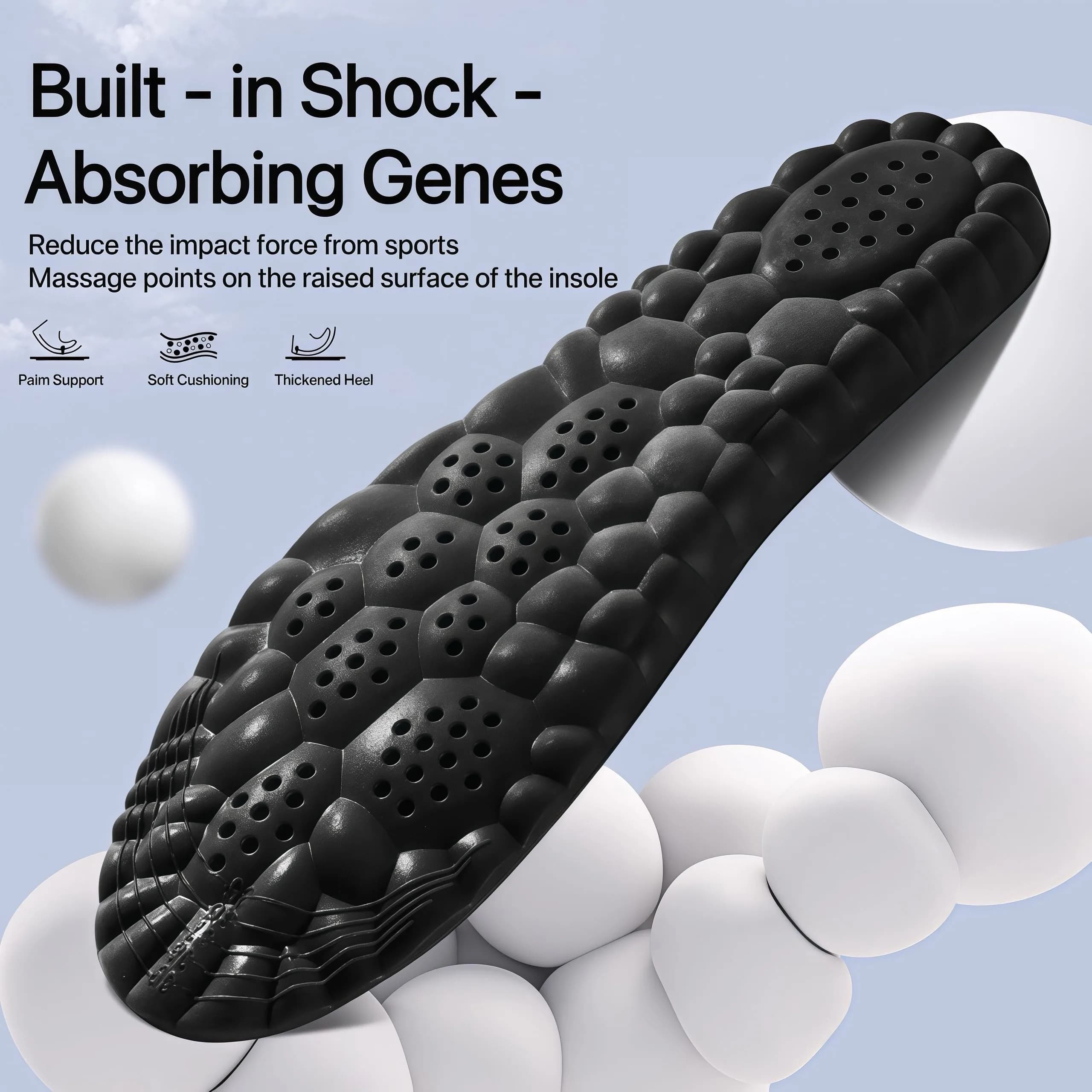 Generic Black Cloud Soles Shoe Inserts for Men & Women | Foot Pain Relief & Shock Absorption - view 5
