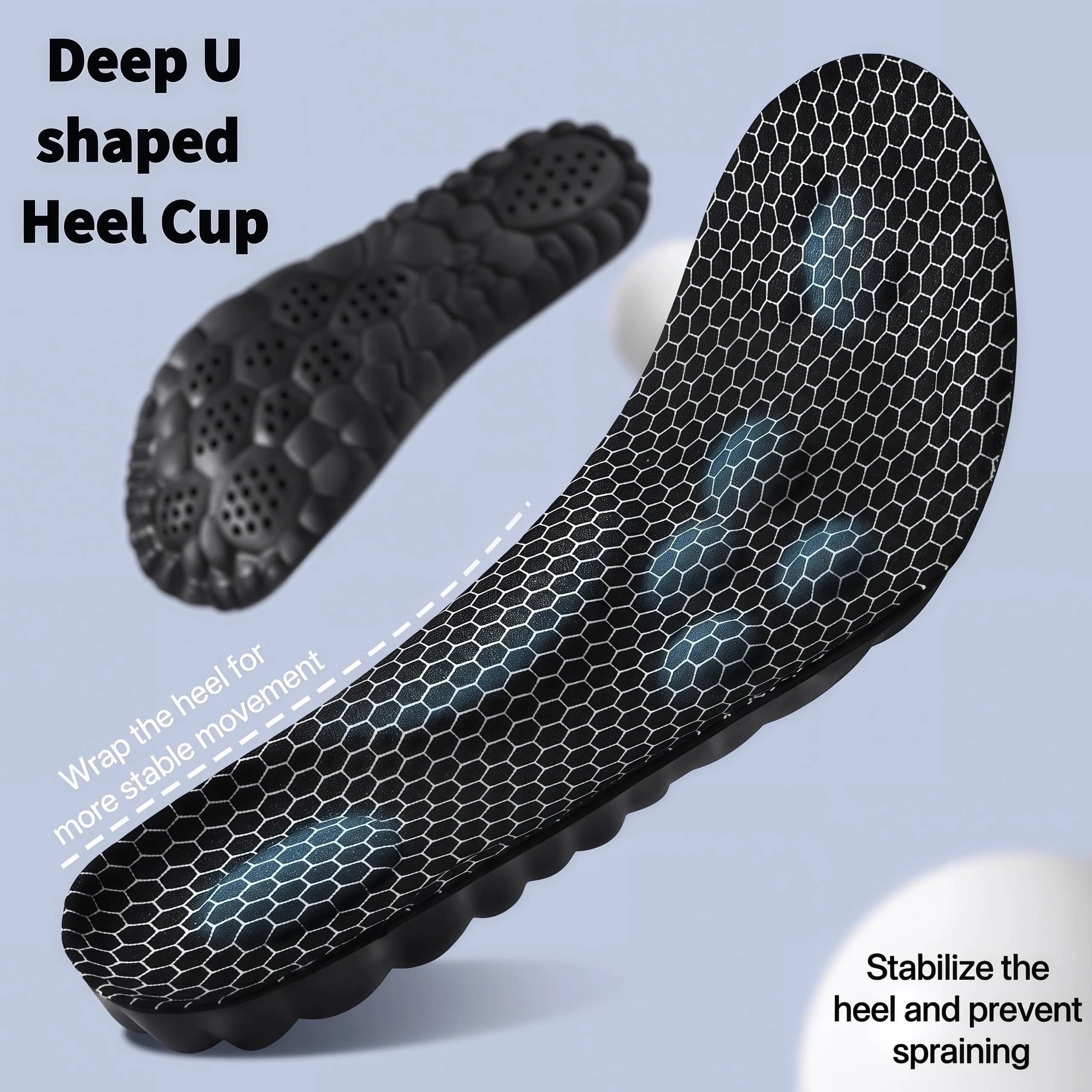 Generic Black Cloud Soles Shoe Inserts for Men & Women | Foot Pain Relief & Shock Absorption - view 7