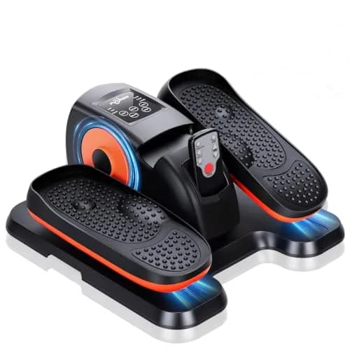 Putnen Under Desk Elliptical Machine, Electric Leg Exerciser for Seniors | 12 Speed Levels, Quiet & Portable thumbnail 1