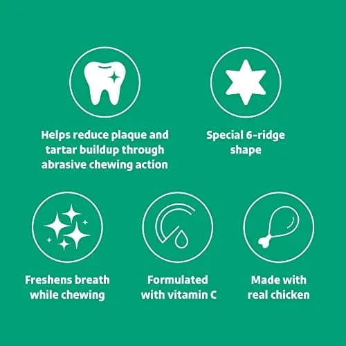 Wonder Bound Chicken Flavor Dental Sticks for Tiny Dogs 5-20 lbs | Plaque & Tartar Control thumbnail 3