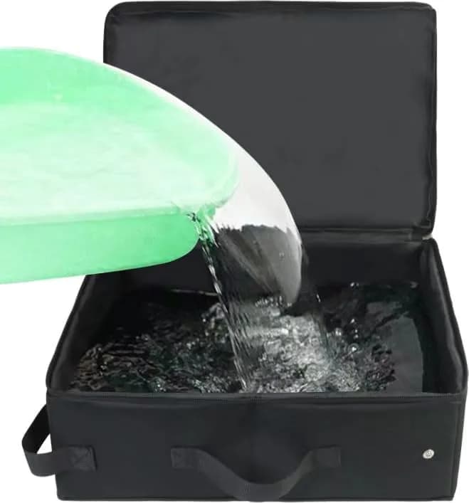 SDYQD Portable Cat Travel Litter Box Foldable Waterproof 16”L x 12.6”W x 6”H | No Leakage & Odour Control thumbnail 6