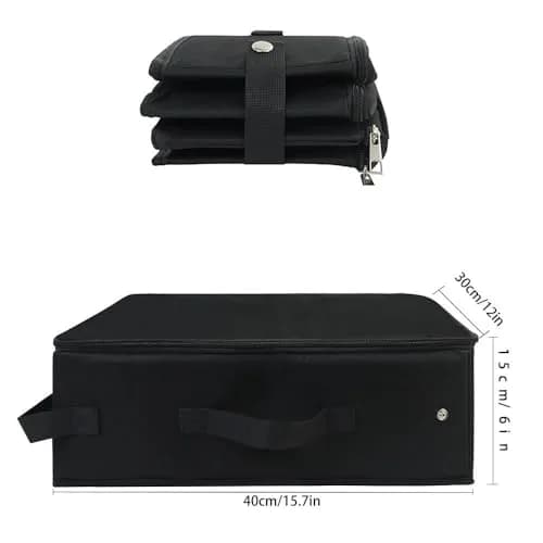 SDYQD Portable Cat Travel Litter Box Foldable Waterproof 16”L x 12.6”W x 6”H | No Leakage & Odour Control thumbnail 3
