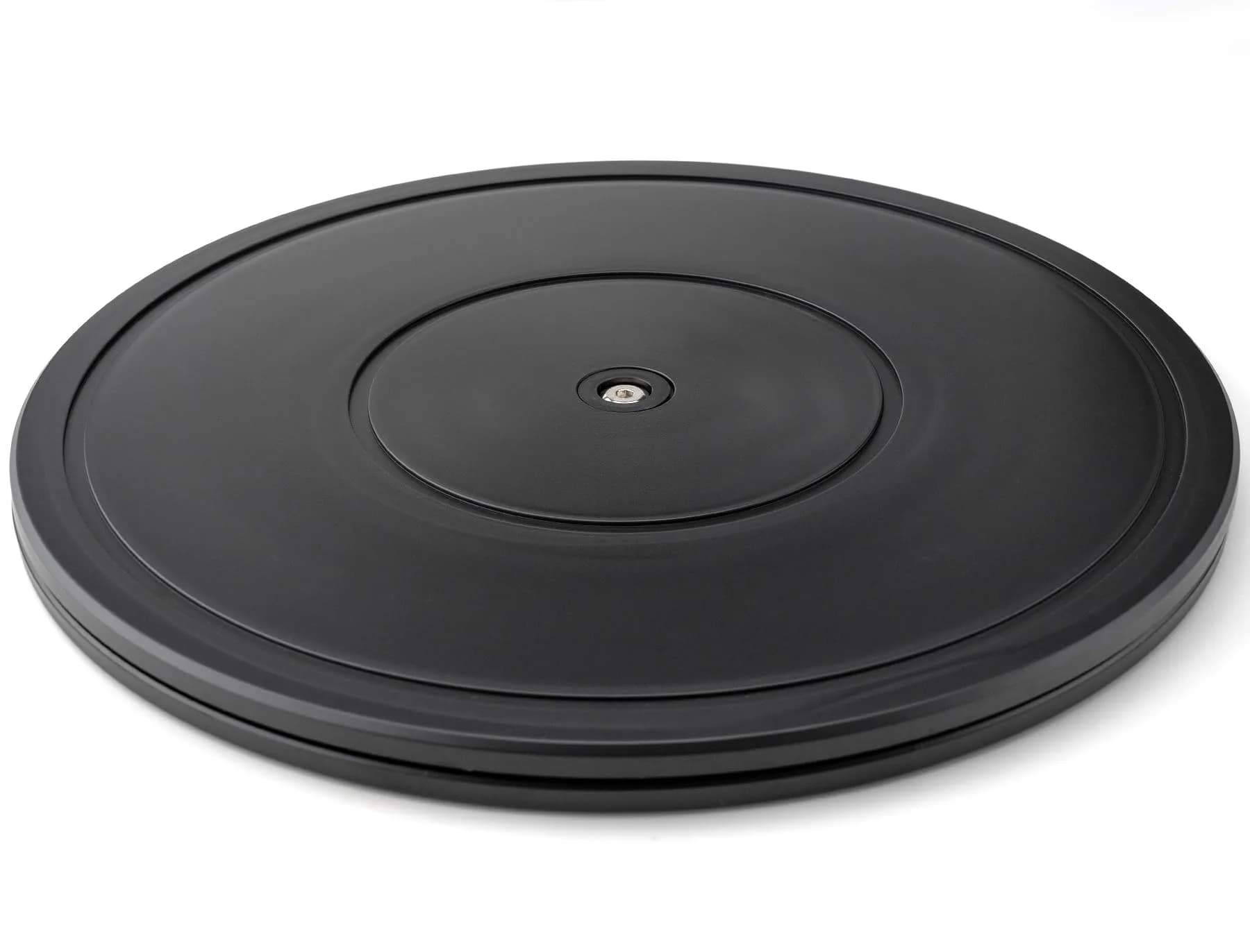 Famgee 12 Inch (30cm) Heavy Duty Lazy Susan Turntable with Steel Ball Bearings | Supports 46kg — 12 Inch (Anti-slip Groove)