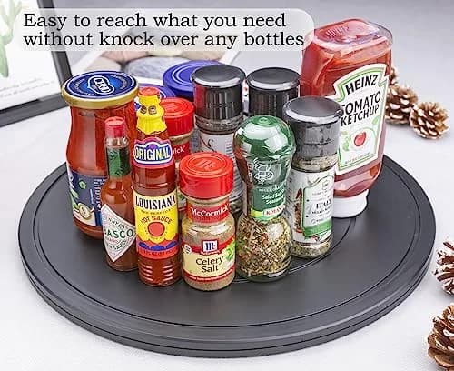 Famgee 12 Inch (30cm) Heavy Duty Lazy Susan Turntable with Steel Ball Bearings | Supports 46kg thumbnail 4