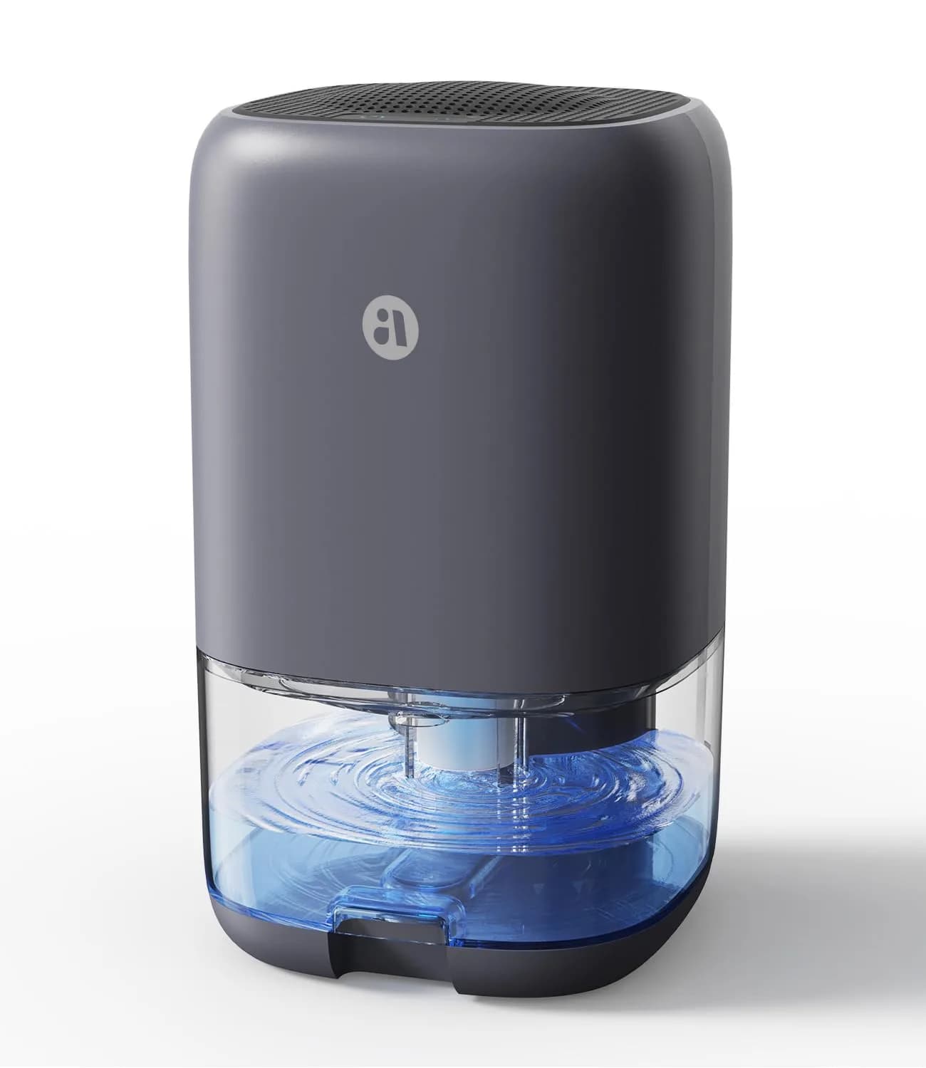 TABYIK 35 OZ Dehumidifier for Bedroom RV, Quiet with Auto Shut Off, Grey | 1000ml (35oz) Capacity, 28dB Noise Level - main product image