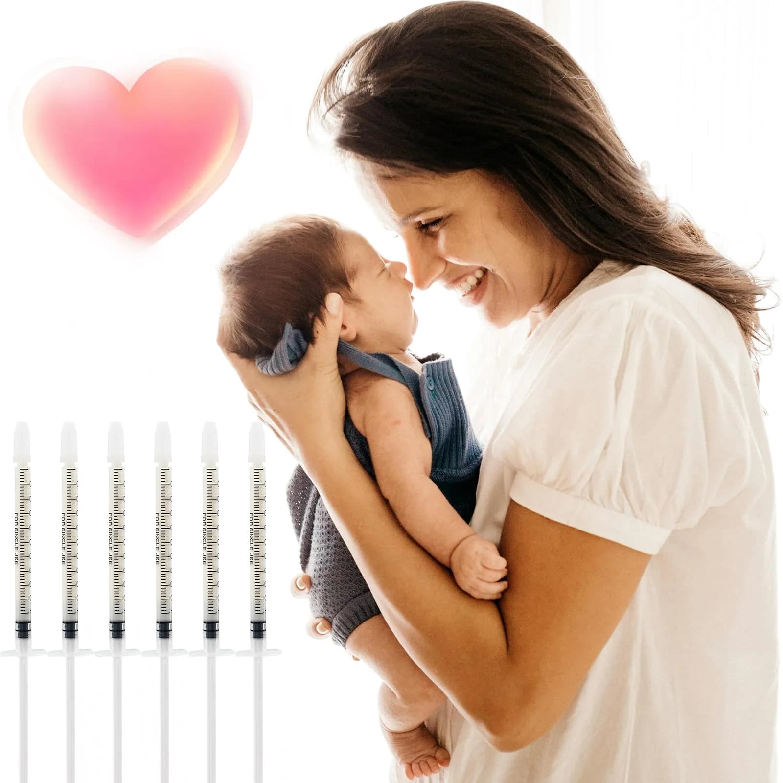 Kid2Kit 1mL Colostrum Syringes with Caps (50-Pack) | BPA-Free Sterile Collection Kit - view 7