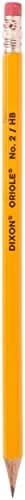 Dixon Oriole Woodcase Presharpened Pencil, HB #2, Yellow, 36 Count | Smooth Writing & Clean Corrections thumbnail 3