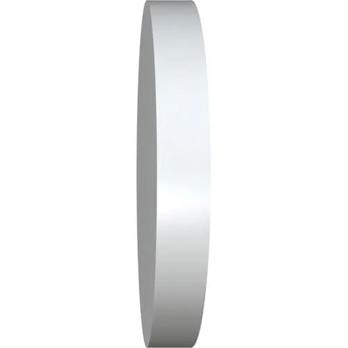 Signature Urethane 12"W x 12"H Round Surface Mount Gable Vent | Non-Functional, Primed Tan thumbnail 3