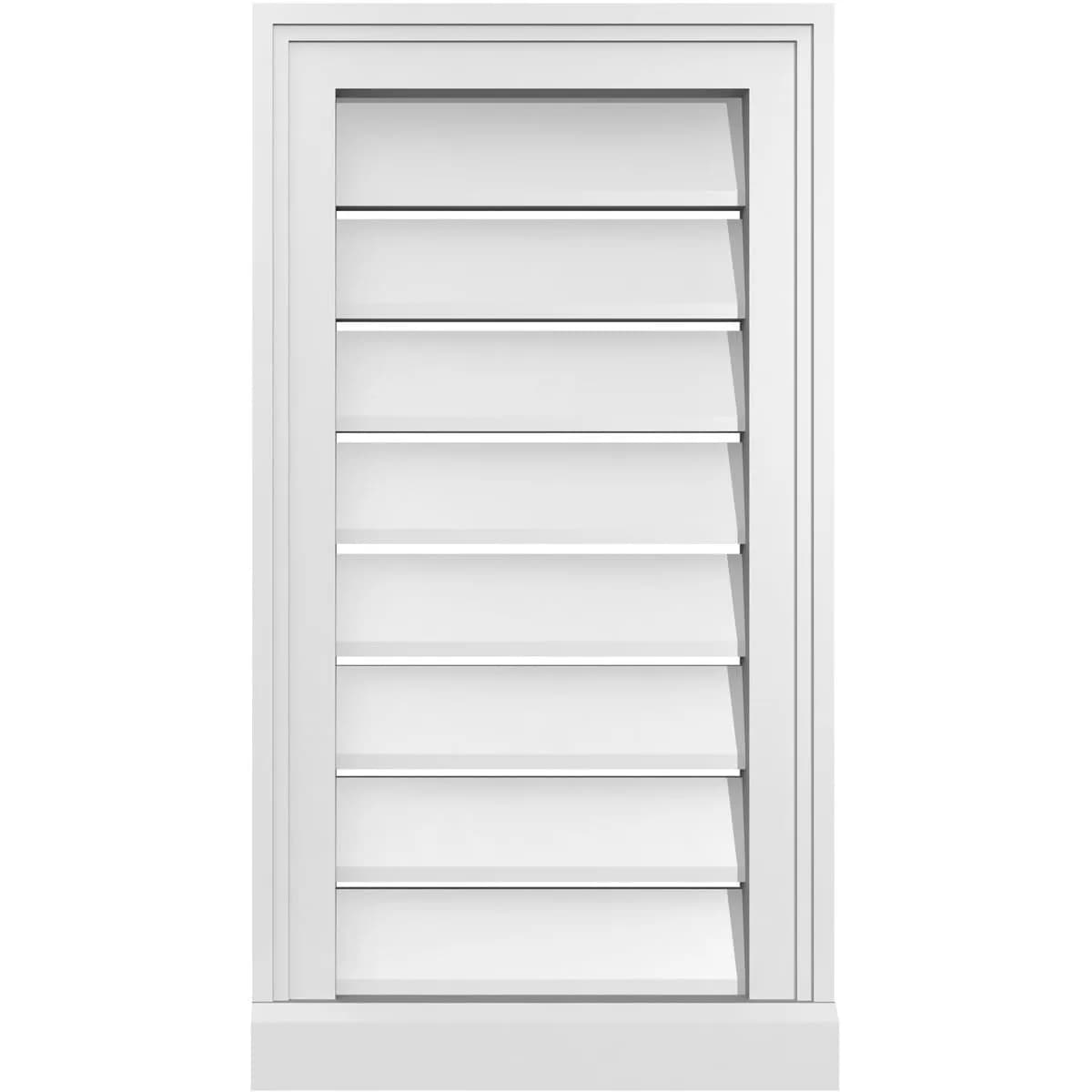 Signature Urethane 14"W x 26"H Rectangle Gable Vent | Durable, Energy-Efficient Home Ventilation (120 chars)