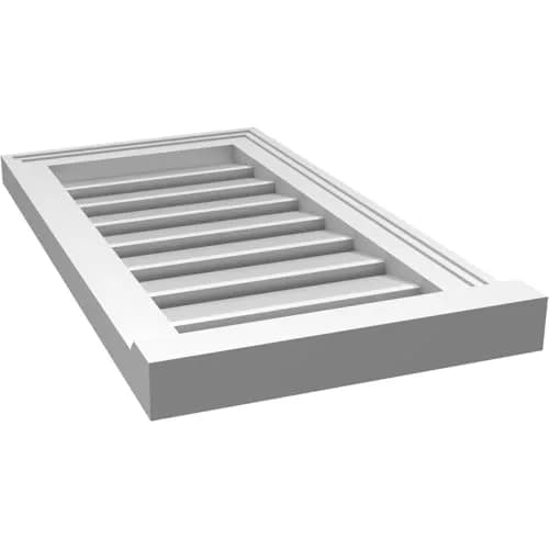 Signature Urethane 14"W x 26"H Rectangle Gable Vent | Durable, Energy-Efficient Home Ventilation (120 chars) thumbnail 5