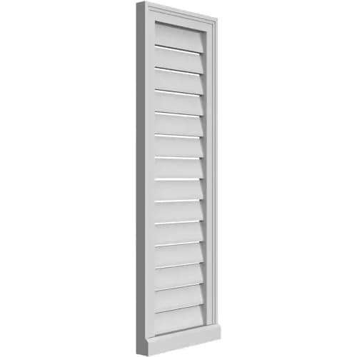 Signature Urethane 14"W x 42"H Rectangle Gable Vent | Durable, Energy-Efficient, Easy Install thumbnail 2