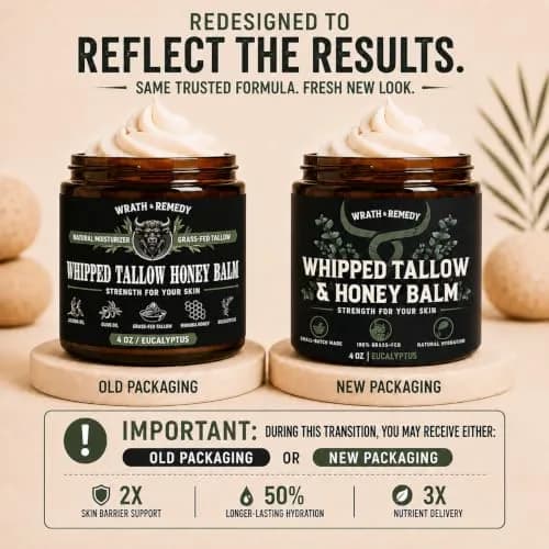 Wrath & Remedy Organic Beef Tallow for Skin, 4 oz | Handcrafted, Eucalyptus, Made in USA thumbnail 9