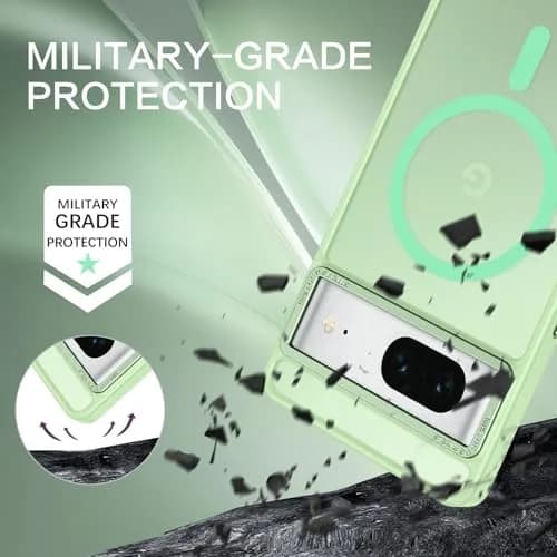 BENTOBEN Google Pixel 7 Case Matcha Green | Slim Shockproof with MagSafe (110 characters) thumbnail 4