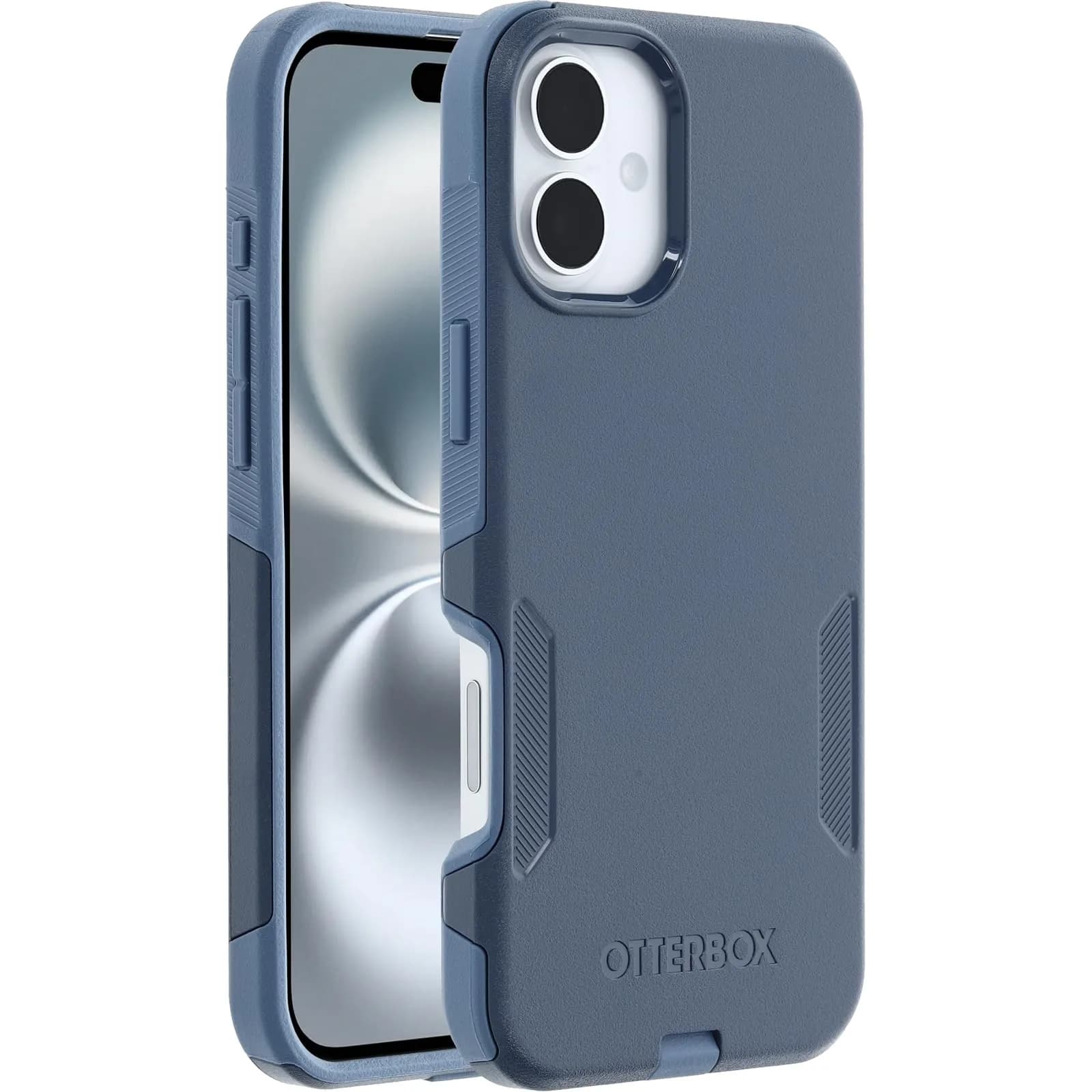 OtterBox Commuter Series MagSafe Case for iPhone 16 Pro Max, Blue | Shockproof, Drop Proof, Rugged, Protective Case — Blue / iPhone 16 Plus
