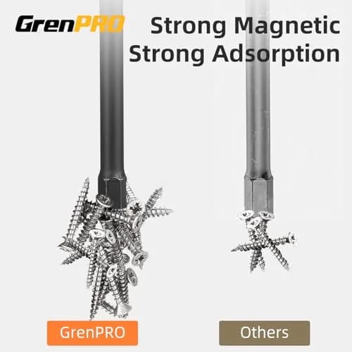 GRENPRO Allen Wrench Drill Bit Set, 22PCS 4-Inch Metric & SAE Impact Bits | 1/4" Hex Shank for Impact Drivers thumbnail 3