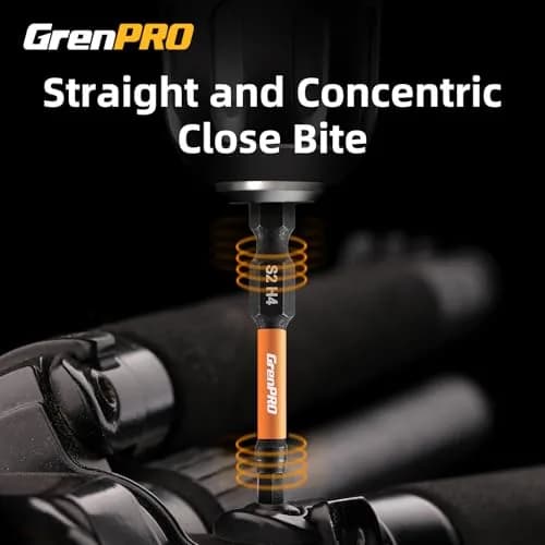 GRENPRO Impact Allen Wrench Drill Bit Set, 22-Piece Hex Bits | Metric & SAE Impact-Ready thumbnail 6