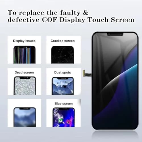 SIMDOG iPhone 13 Pro Screen Replacement Kit 6.1 inch | Full HD LCD & 3D Touch Assembly with Repair Tools thumbnail 5