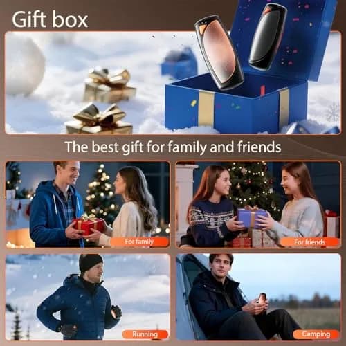 COTOP Rechargeable Hand Warmers 2 Pack | 24H Ultra-Long Battery, Charging Case, Portable, Dual-Sided, AI Smart Control, Gift for Outdoors thumbnail 8